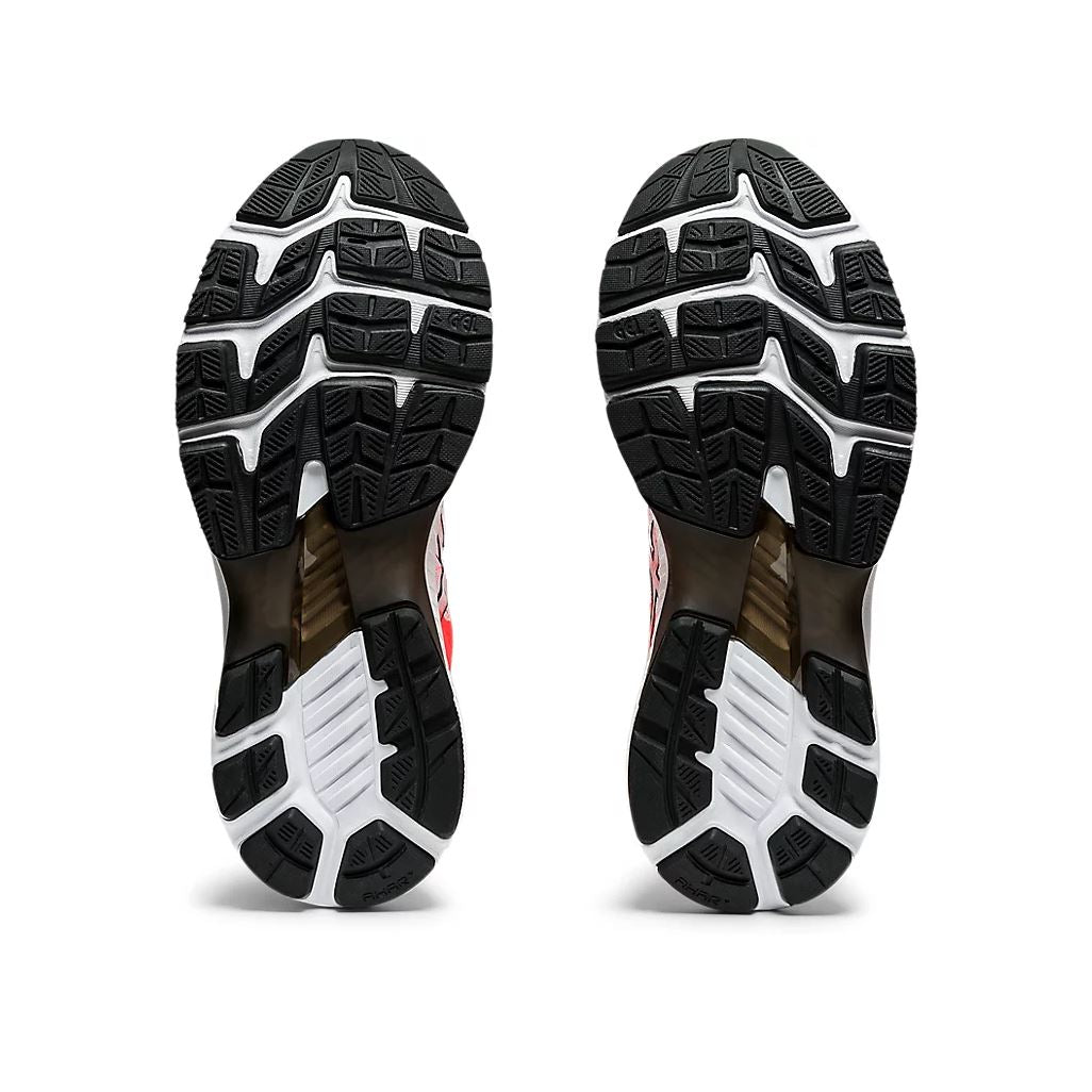 Women's ASICS Gel-Kayano 27 Tokyo (White/Sunrise Red) - Bauman's Running & Walking Shop