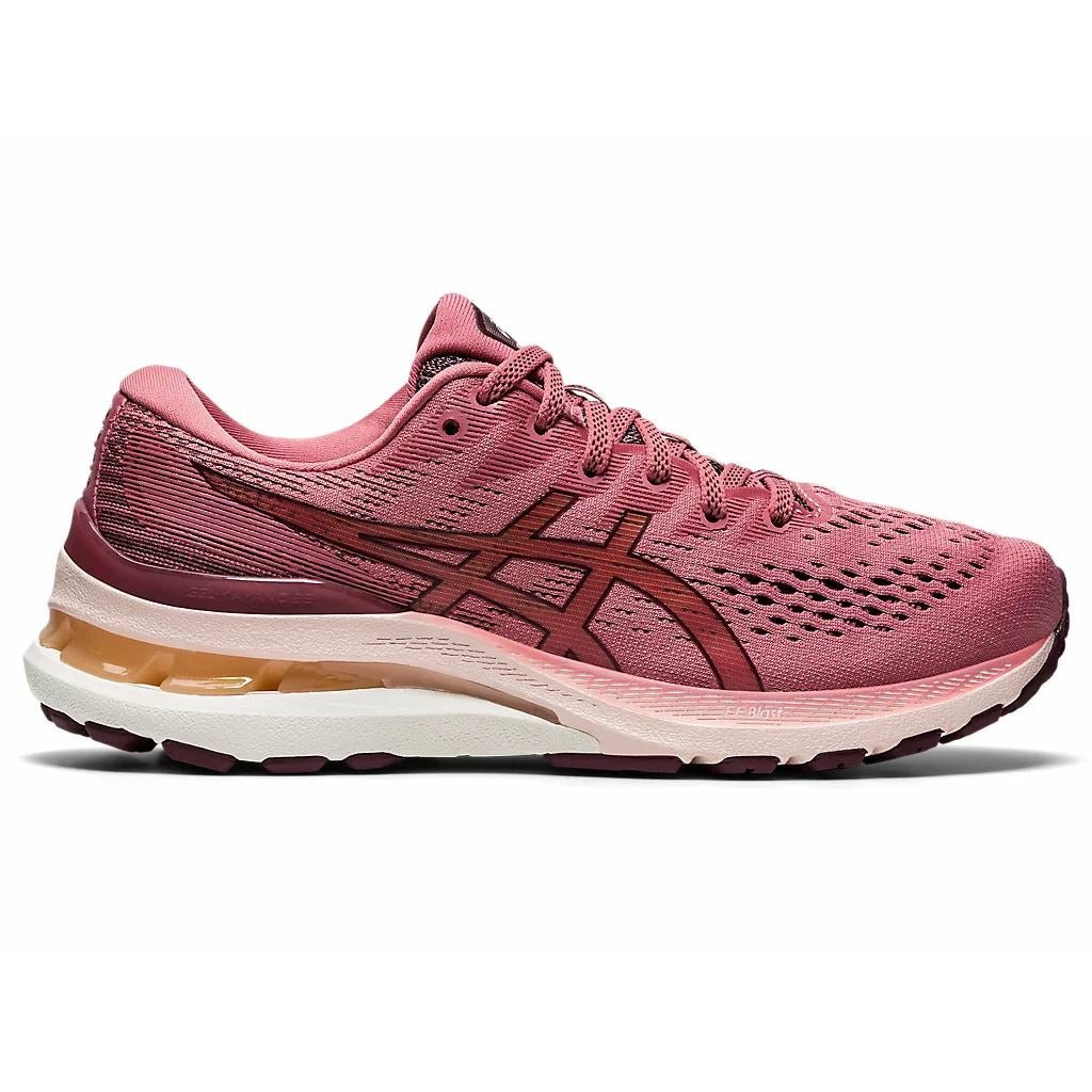 Women's ASICS GEL-KAYANO 28 (Smokey Rose/Deep Mars) - Bauman's Running & Walking Shop