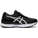 Women's ASICS GEL-NIMBUS 22 (Black/White) - Bauman's Running & Walking Shop