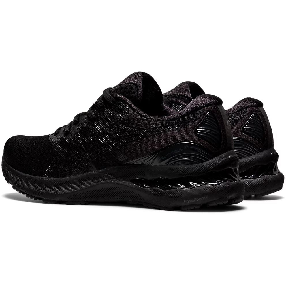 Women's ASICS GEL-NIMBUS 23 (Black/Black) - Bauman's Running & Walking Shop