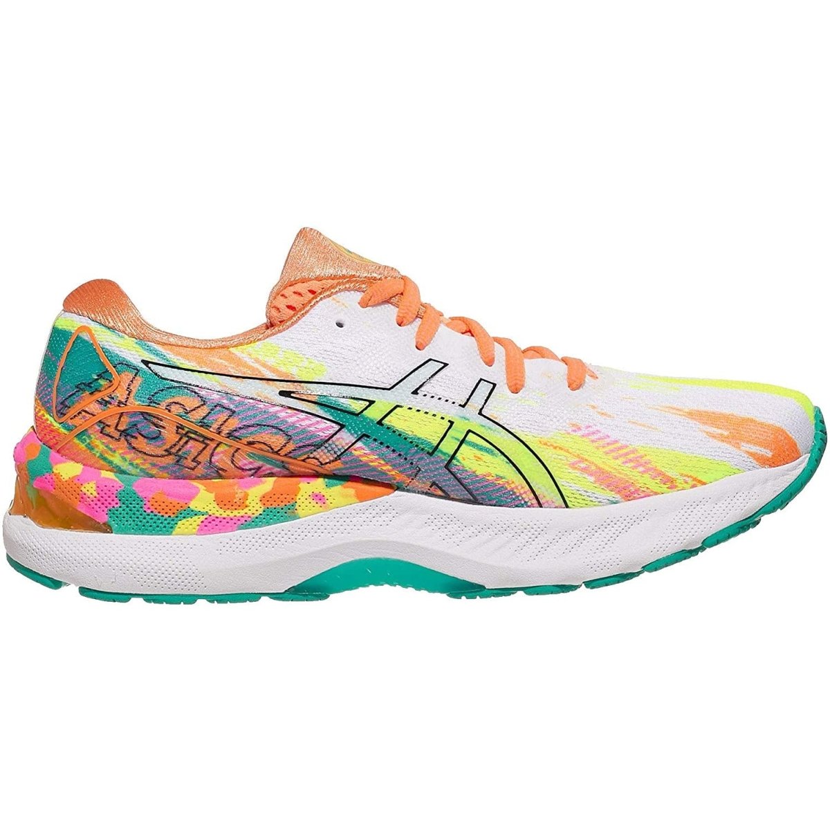 Women's ASICS Gel-Nimbus 23 (Hot Pink/Sour Yuzu) Bauman's