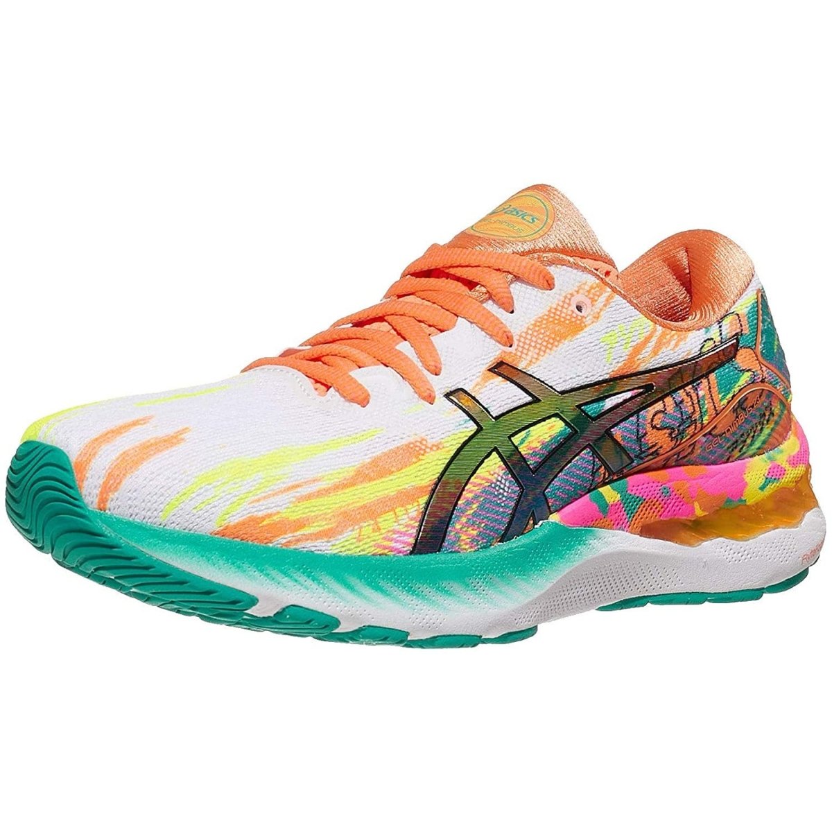 Asics gel nimbus fille fashion or