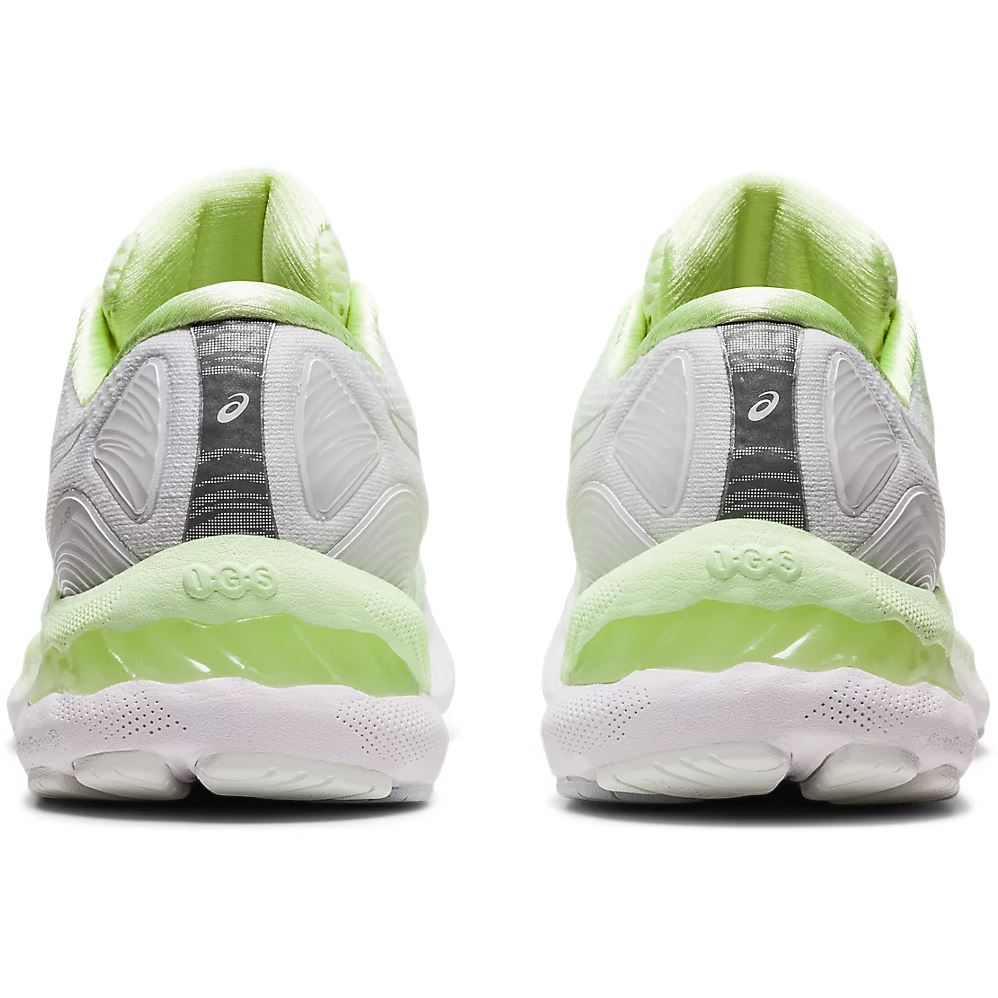 Women's ASICS GEL-NIMBUS 23 (Illuminate Yellow/Pure Silver) - Bauman's Running & Walking Shop