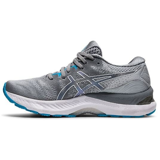 Women's ASICS Gel-Nimbus 23 (Sheet Rock/White) - Bauman's Running & Walking Shop