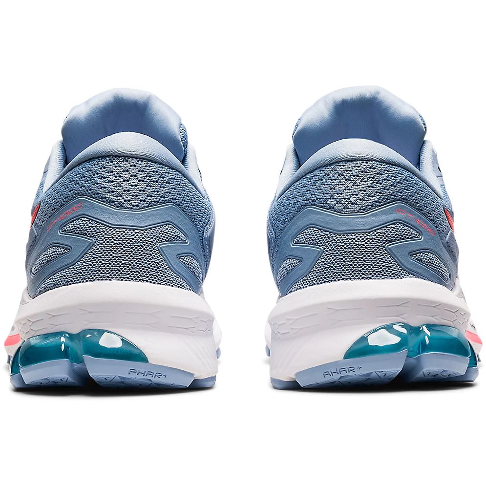 Women's ASICS GT-1000 10 (Soft Sky/Blazing Coral) - Bauman's Running & Walking Shop
