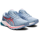Women's ASICS GT-1000 10 (Soft Sky/Blazing Coral) - Bauman's Running & Walking Shop