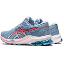 Women's ASICS GT-1000 10 (Soft Sky/Blazing Coral) - Bauman's Running & Walking Shop