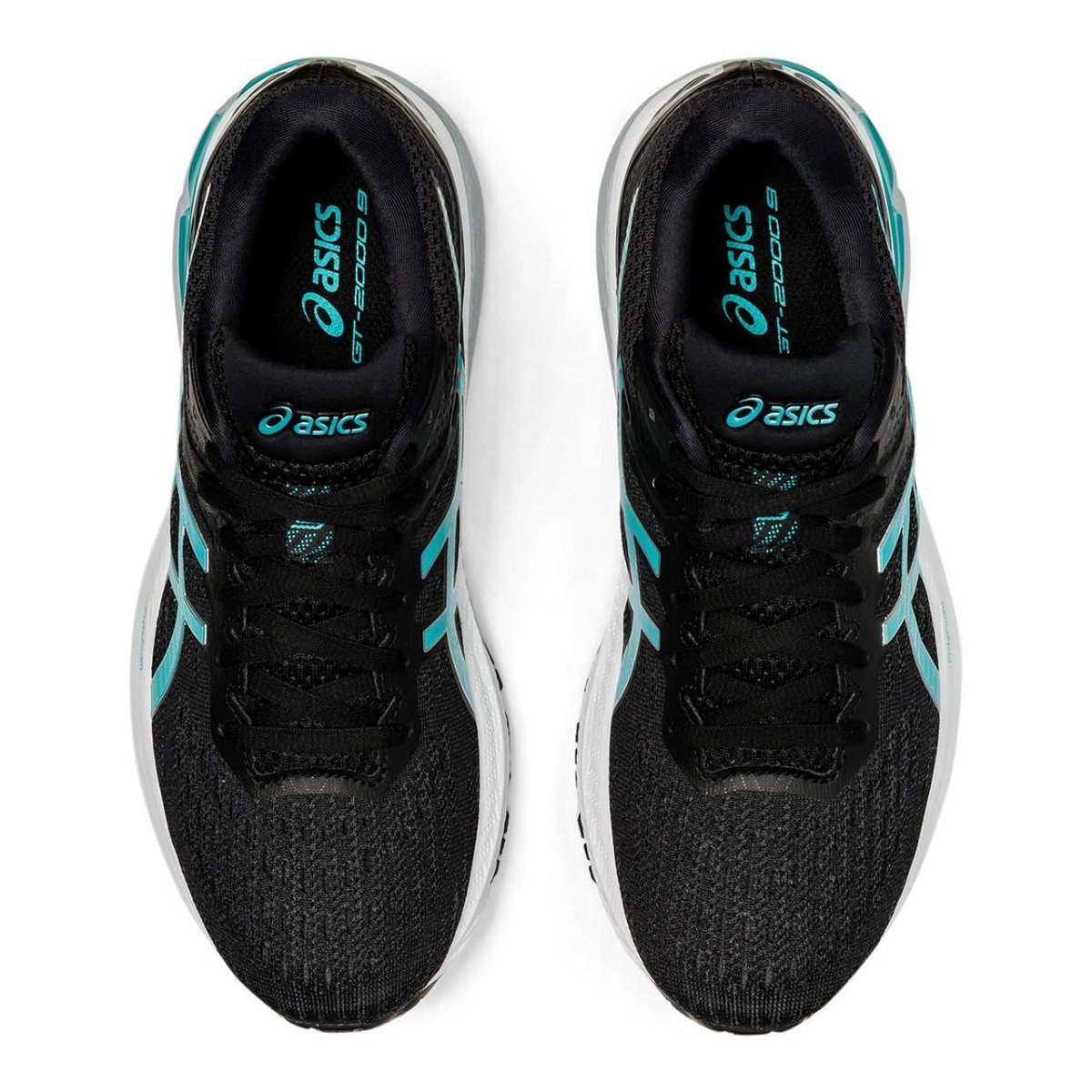 Women's ASICS GT-2000 9 (Black/Techno Cyan) - Bauman's Running & Walking Shop
