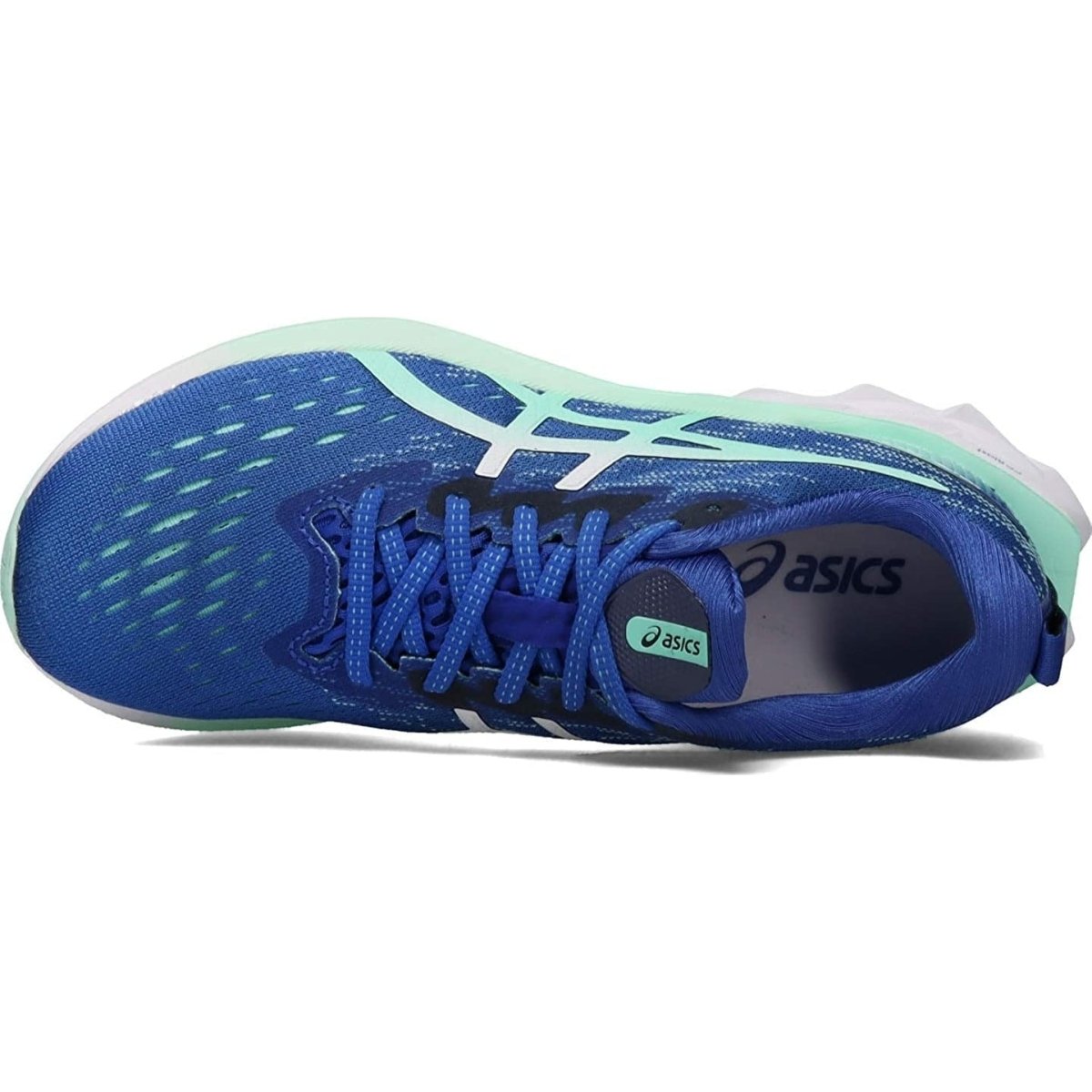 Women's ASICS NOVABLAST 2 (Lapis Lazuli Blue/White) - Bauman's Running & Walking Shop