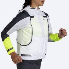 Women's Brooks Run Visible Convertible Jacket - Bauman's Running & Walking Shop