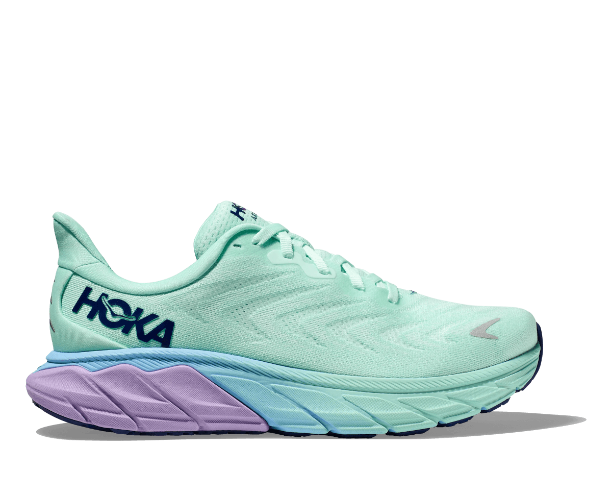 HOKA ONE ONE　ARAHI6　28cm Hoka One One Men's Arahi 6 - Blanc De Blanc/Steel Wool