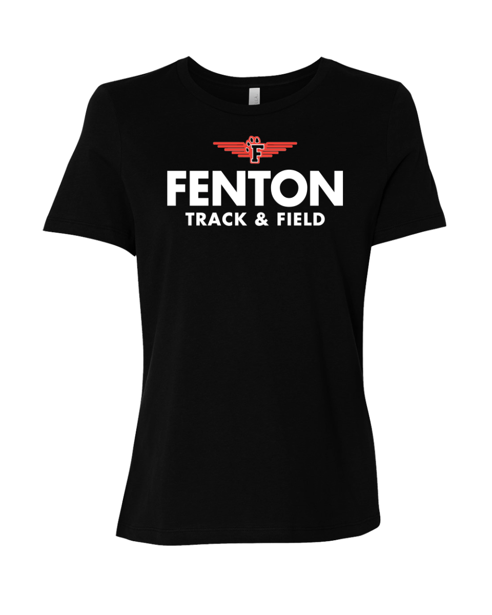 Women's Relaxed Jersey Tee - Fenton Track - Bauman's Running & Walking Shop