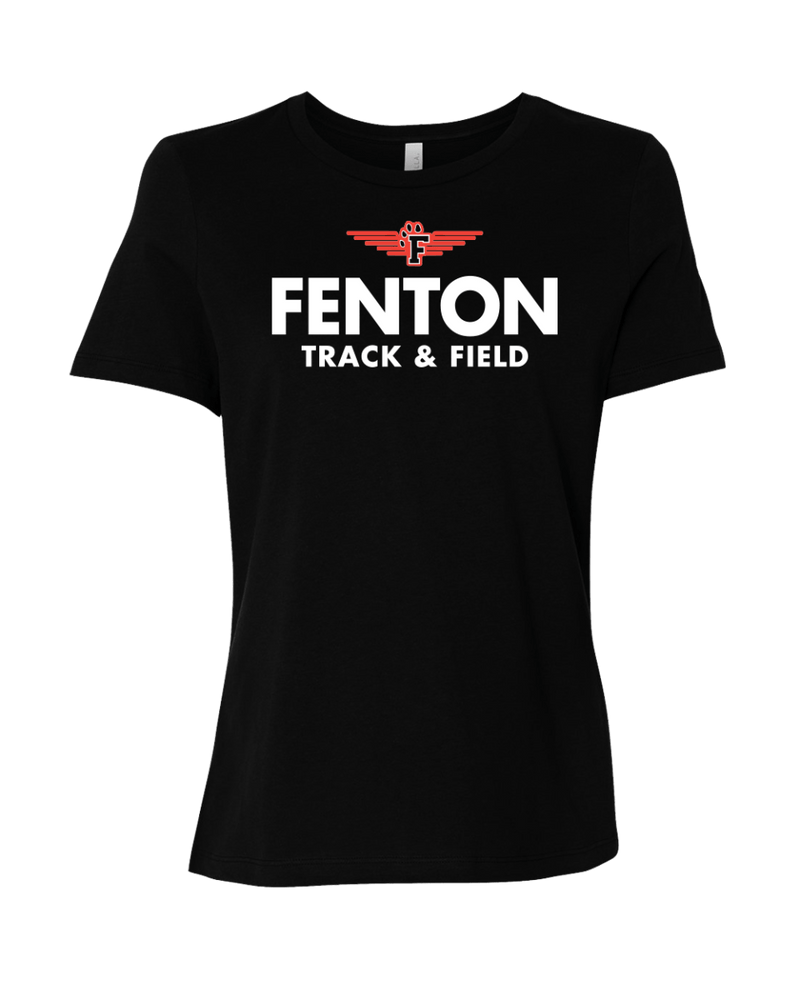 Women's Relaxed Jersey Tee - Fenton Track - Bauman's Running & Walking Shop