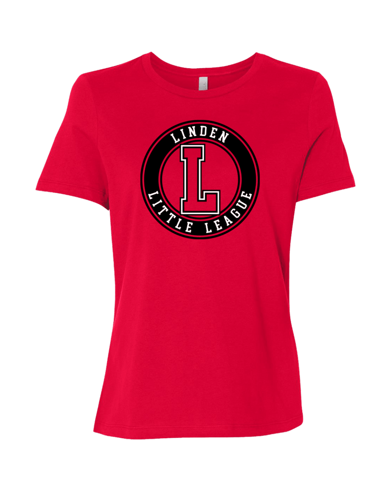 Women's Relaxed Jersey Tee - Linden Little League - Bauman's Running & Walking Shop