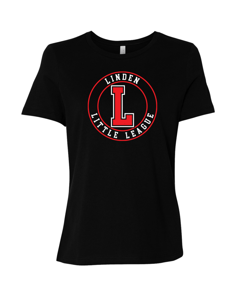 Women's Relaxed Jersey Tee - Linden Little League - Bauman's Running & Walking Shop