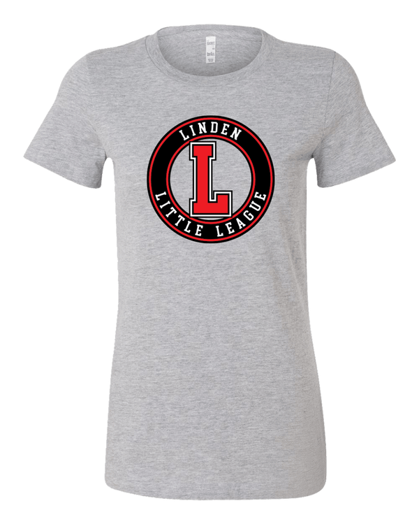 Women's Slim Fit Tee - Linden Little League - Bauman's Running & Walking Shop