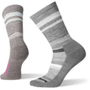 Women's Smartwool Hike Striped Light Crew Sock - Bauman's Running & Walking Shop