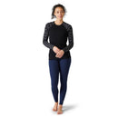 Women's Smartwool Merino 250 Baselayer Pattern Crew - Bauman's Running & Walking Shop