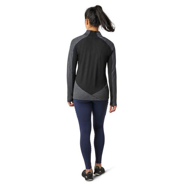 Women's Smartwool Merino Sport 250 Long Sleeve 1/4 Zip - Bauman's Running & Walking Shop
