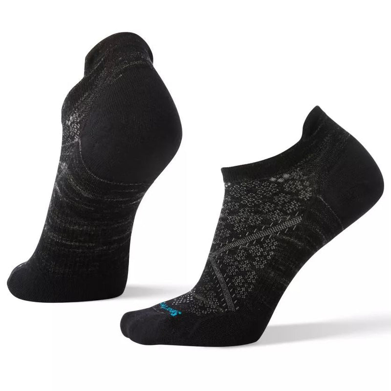 Women's Smartwool PhD®Run Ultra Light Micro Socks (Black) - Bauman's Running & Walking Shop