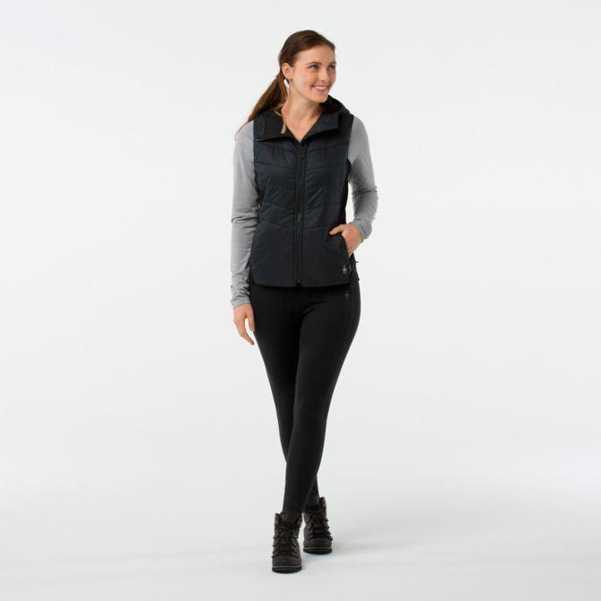 Women's Smartwool Smartloft 60 Hoodie Vest - Bauman's Running & Walking Shop